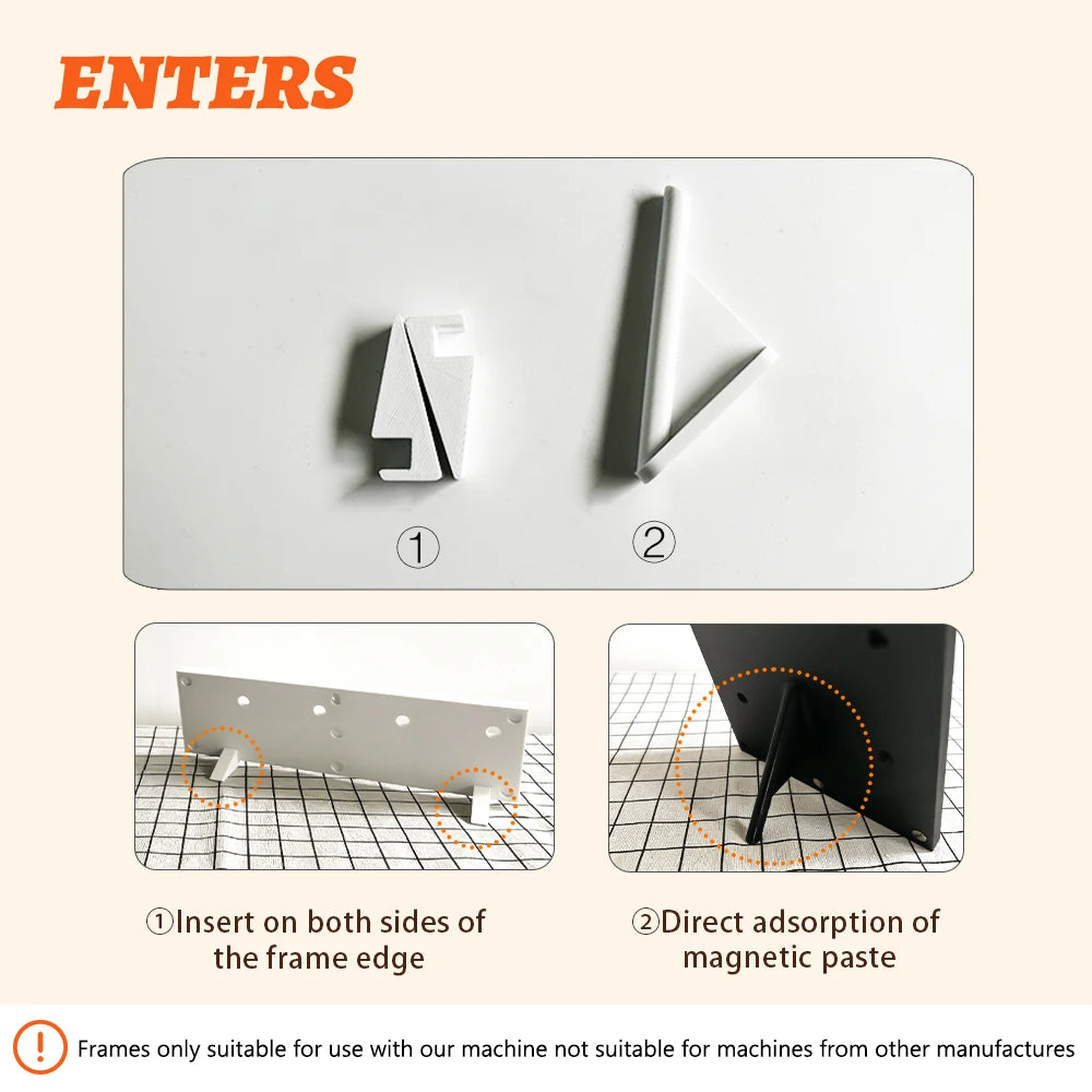 50×50mm Square Magnetic Photo Frame