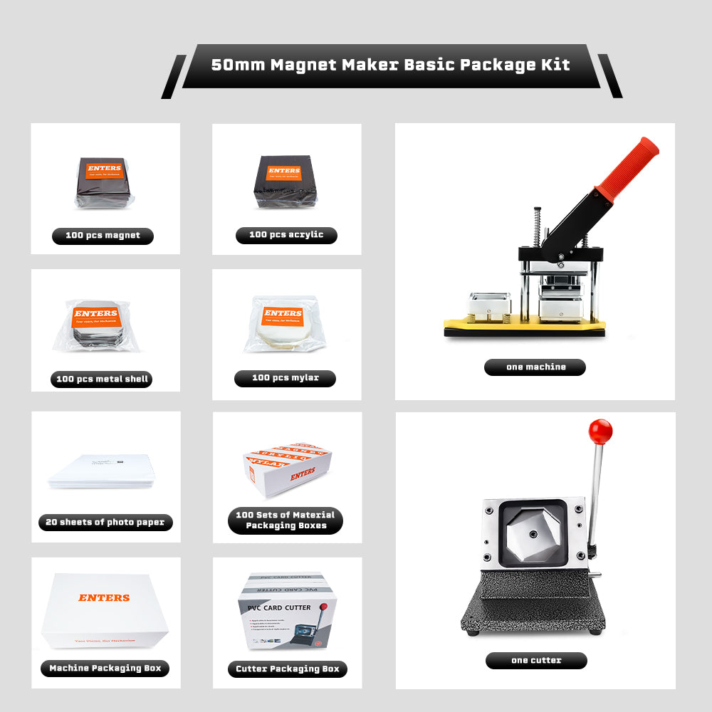 50*50mm Best Fridge Magnet Maker Kit