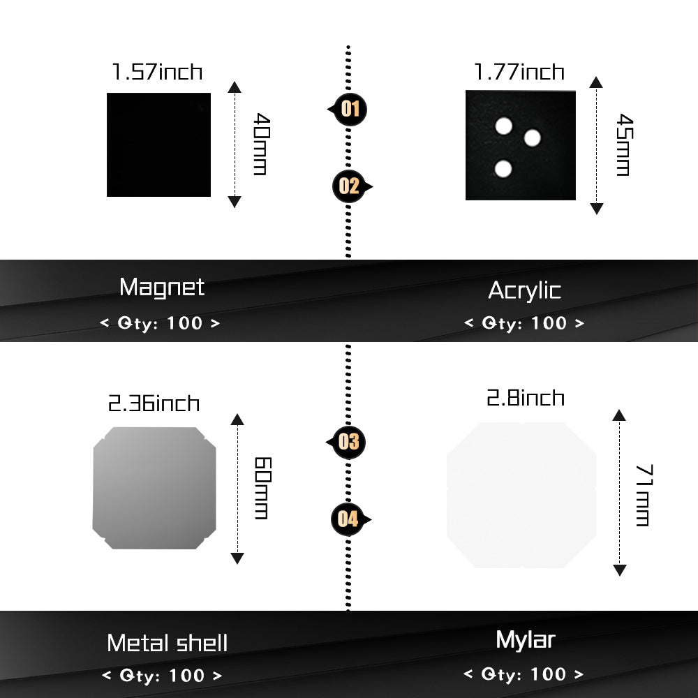 50*50mm Best Fridge Magnet Maker Kit