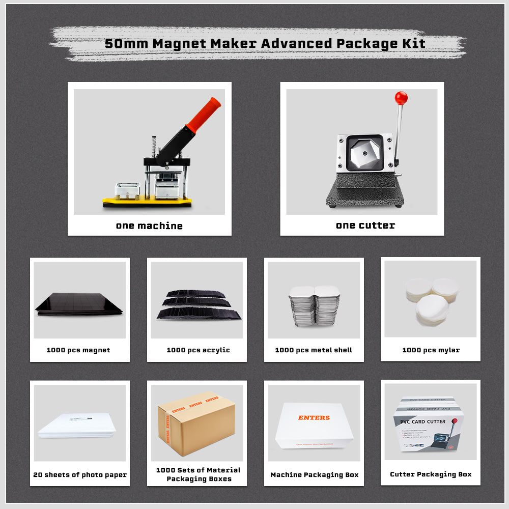 50*50mm Best Fridge Magnet Maker Kit