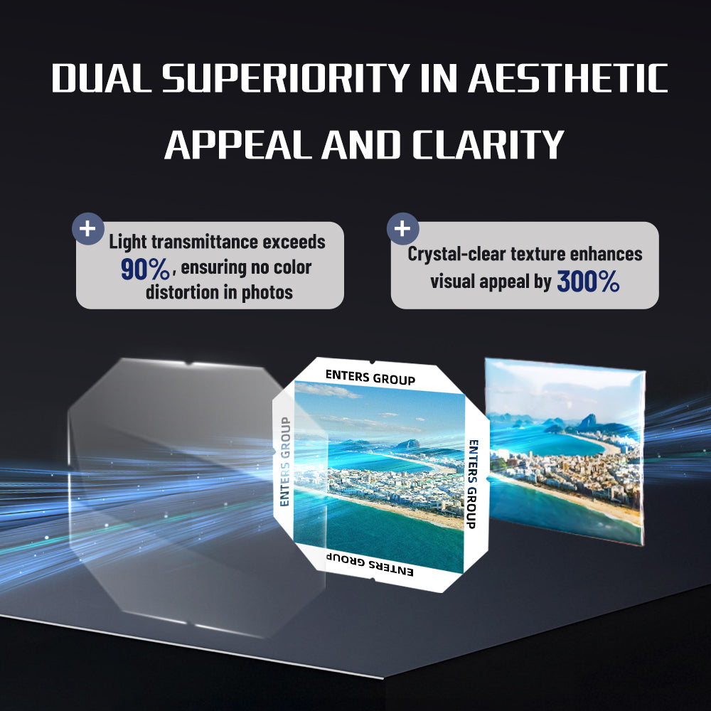 1,000 sets of 50*50mm acrylic series fridge magnet consumables